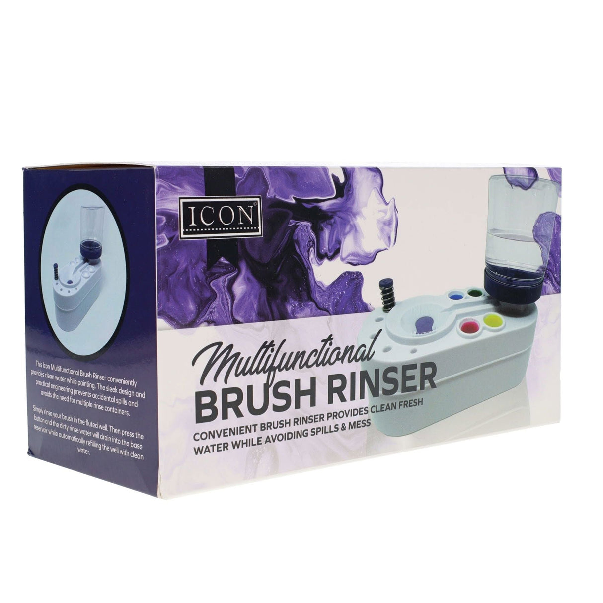 Icon Multifunctional Brush Rinser-Palettes & Knives-Icon|StationeryShop.co.uk