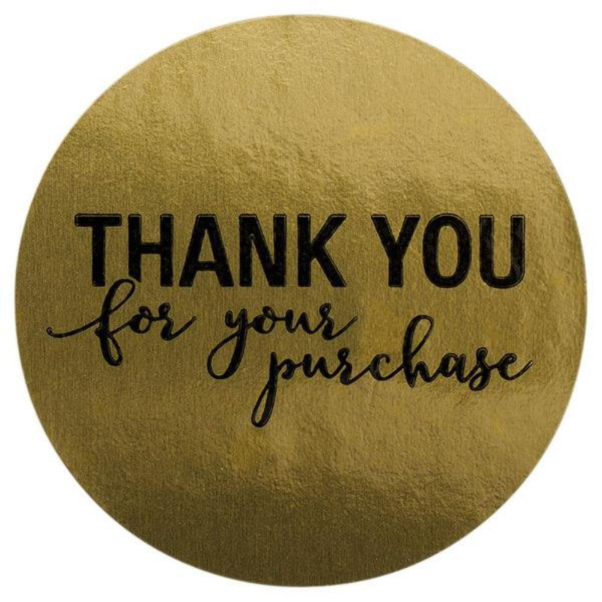 Icon Occasions Stickers Thank You for Your Purchase - 500 pieces