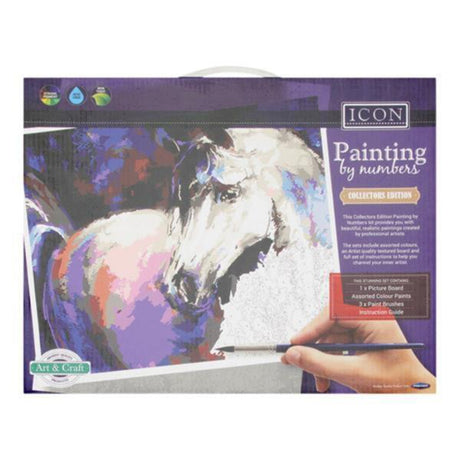 Icon Painting by Numbers Collector's Edition - Horse-Painting by Numbers-Icon|StationeryShop.co.uk