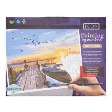 Icon Painting by Numbers Collector's Edition - Sunset Dreams-Painting by Numbers-Icon|StationeryShop.co.uk