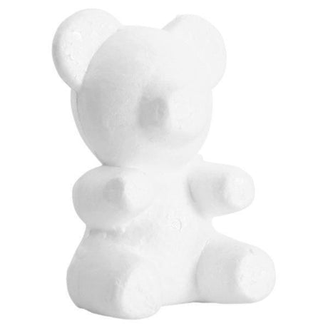 Icon Styrofoam Teddy Bear - 18cm-Styrofoam/Polyestyrene-Icon|StationeryShop.co.uk