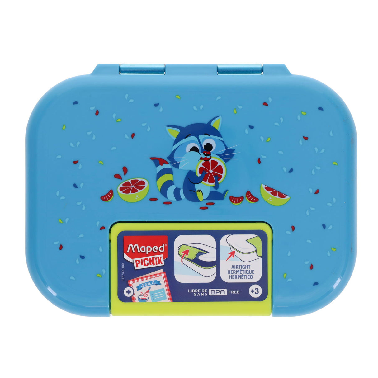 Maped Miniz Ecozen Lunch Box - 900ml - Raccoon