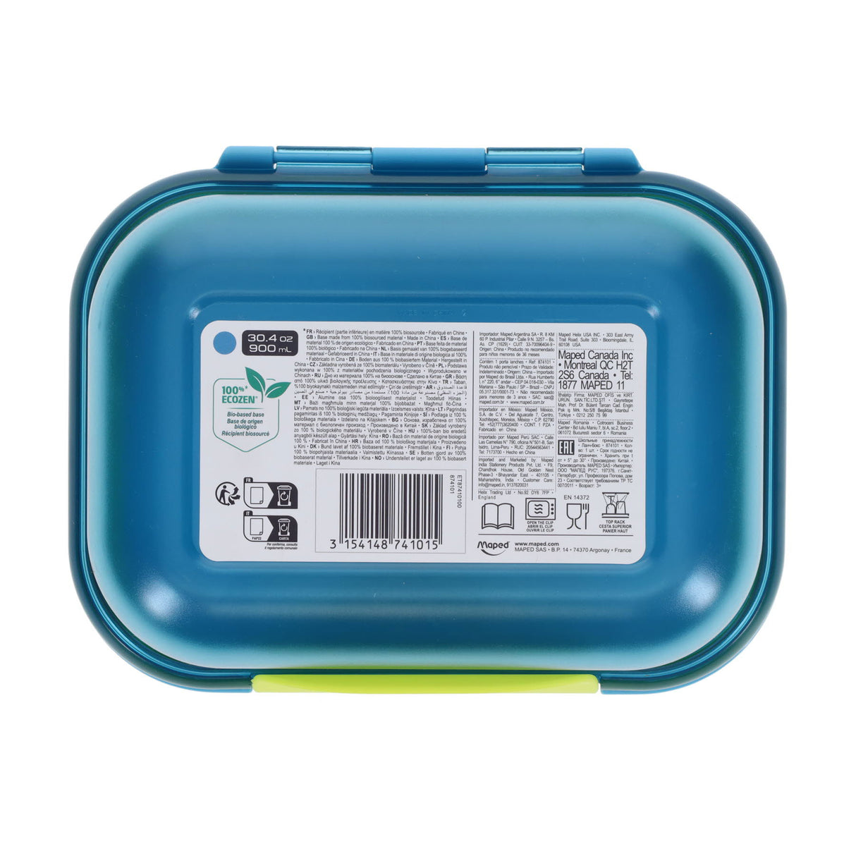 Maped Miniz Ecozen Lunch Box - 900ml - Raccoon