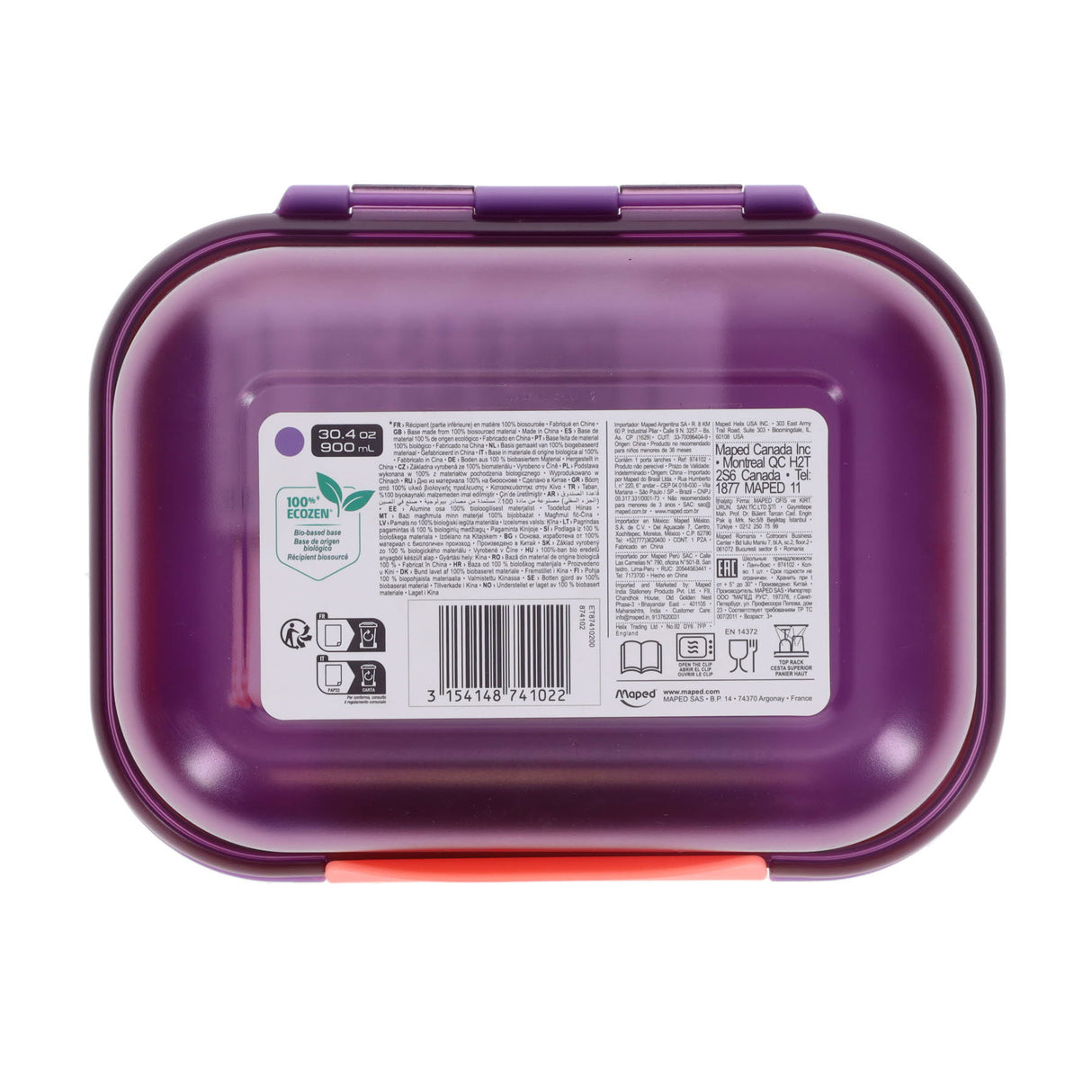 Maped Miniz Ecozen Lunch Box - 900ml - Rabbit