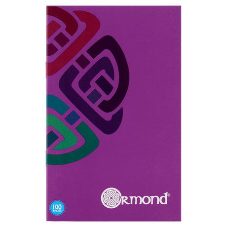 Ormond 160mm x 100mm Notebook - Ruled with Header - 100 Pages-Exercise Books-Ormond|StationeryShop.co.uk