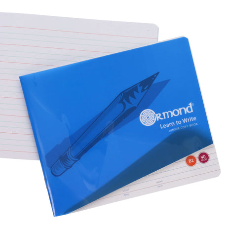 Ormond B2 Durable Cover Learn to Write Exercise Book - 40 Pages-Exercise Books-Ormond|StationeryShop.co.uk