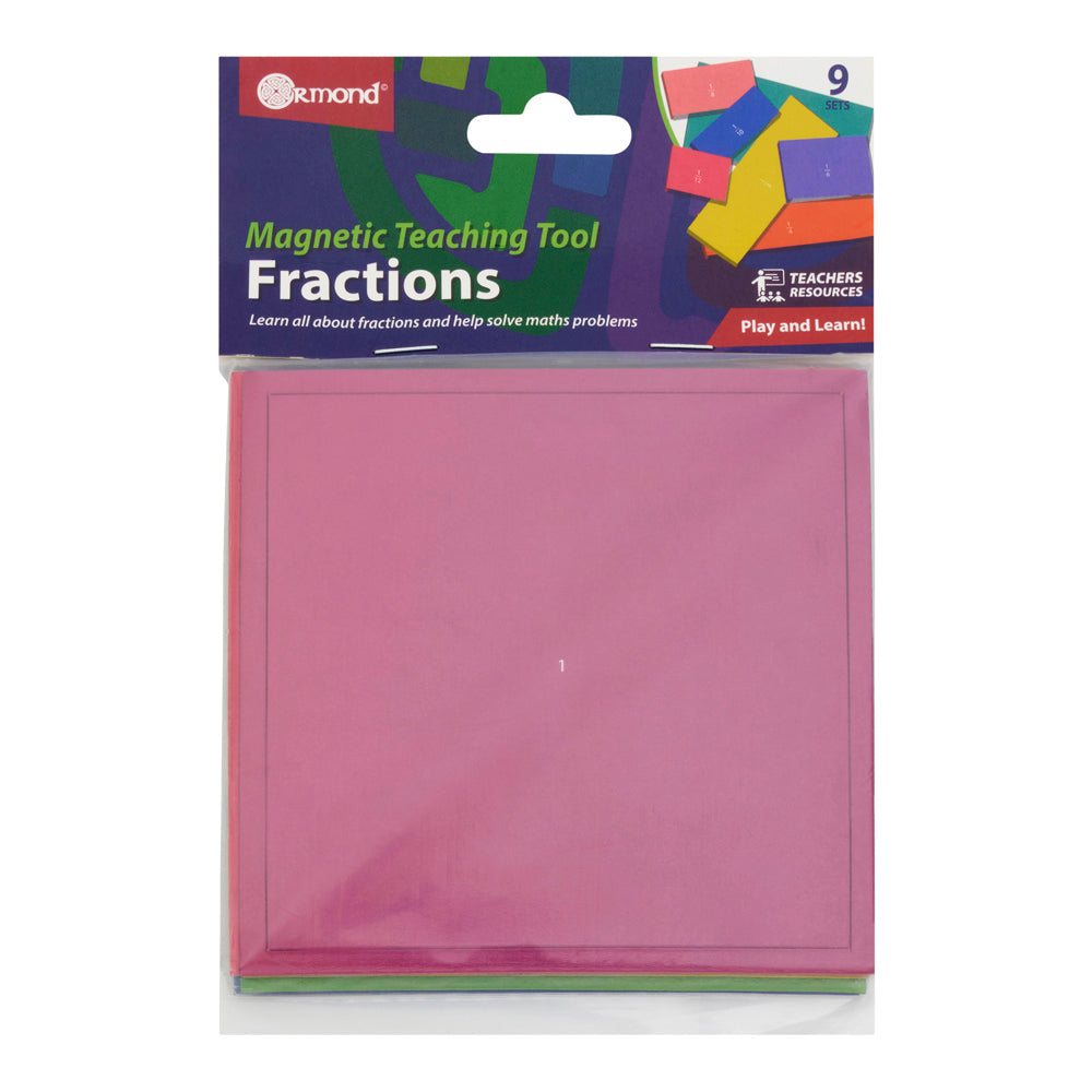 Ormond Magnetic Teaching Tool - Fractions-Educational Games-Ormond|StationeryShop.co.uk