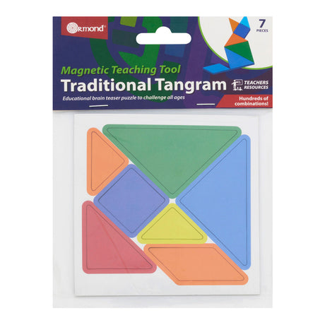 Ormond Magnetic Teaching Tool - Traditional Tangram-Educational Games-Ormond|StationeryShop.co.uk