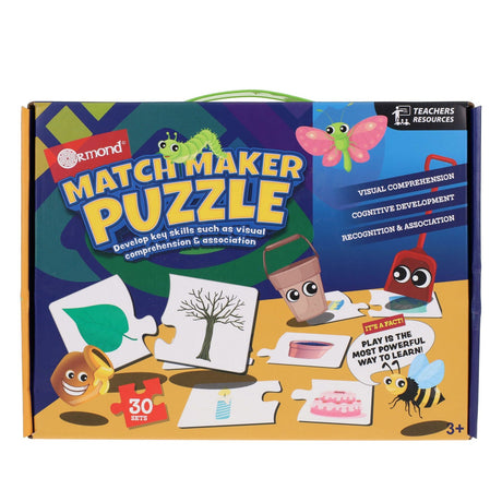 Ormond Match Maker Puzzle-Educational Games-Ormond|StationeryShop.co.uk