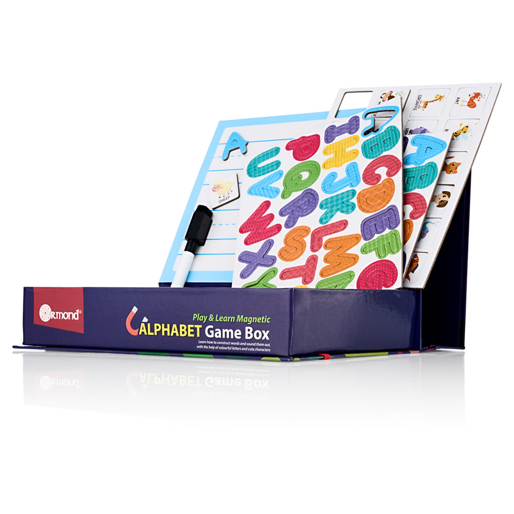Ormond Play & Learn Magnetic Alphabet Game Box-Educational Games-Ormond|StationeryShop.co.uk