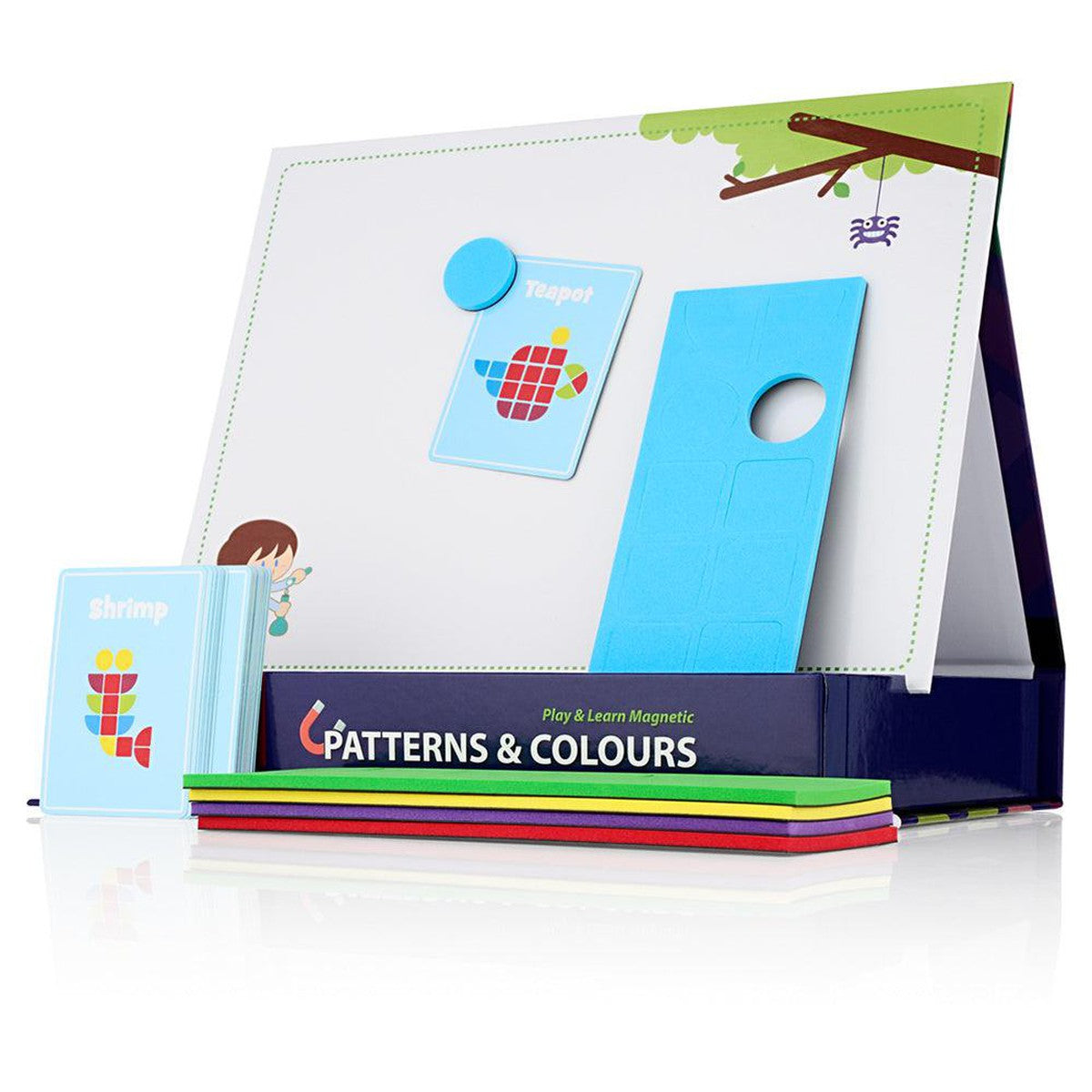 Ormond Play & Learn Magnetic Patterns & Colours Game Box