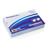 Premail C6 Peel & Seal Envelopes - White - Pack of 50-Envelopes-Premail|StationeryShop.co.uk