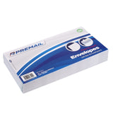 Premail DL Peel & Seal Envelopes - 110 x 220mm - White - Pack of 50-Envelopes-Premail|StationeryShop.co.uk