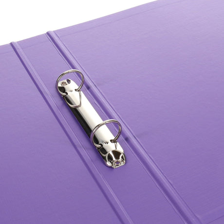Premier A4 Ring Binder - Purple-Ring Binders-Premier|StationeryShop.co.uk