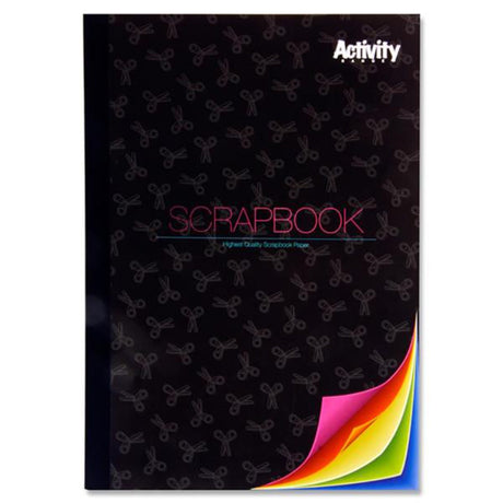 Premier Activity 335x234mm Scrap Book - 60 Pages-Scrapbooks-Premier|StationeryShop.co.uk
