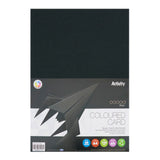 Premier Activity A4 Card - 160 gsm - Black - 40 Sheets-Craft Paper & Card-Premier|StationeryShop.co.uk