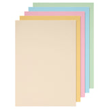 Premier Activity A4 Card - 160 gsm - Pastel Rainbow - 50 Sheets-Craft Paper & Card-Premier|StationeryShop.co.uk
