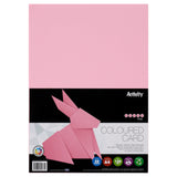 Premier Activity A4 Card - 160 gsm - Pink - 50 Sheets-Craft Paper & Card-Premier|StationeryShop.co.uk
