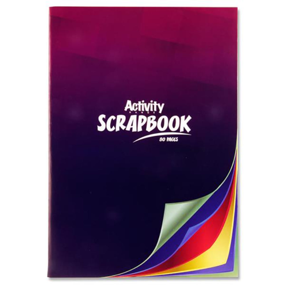 Premier Activity A4 Scrap Book - 80 Pages-Scrapbooks-Premier|StationeryShop.co.uk
