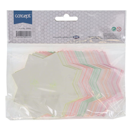Premier Office 4 Inch Flash Stars - Pack of 30-Sale Cards & Stickers-Premier Office|StationeryShop.co.uk
