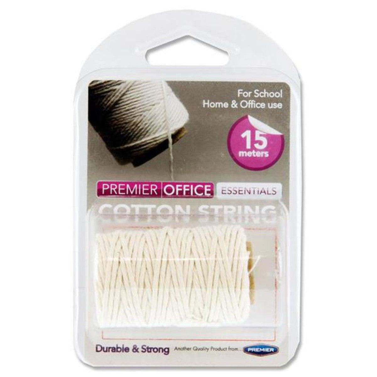 Premier Office Spool Cotton Twine - 15m