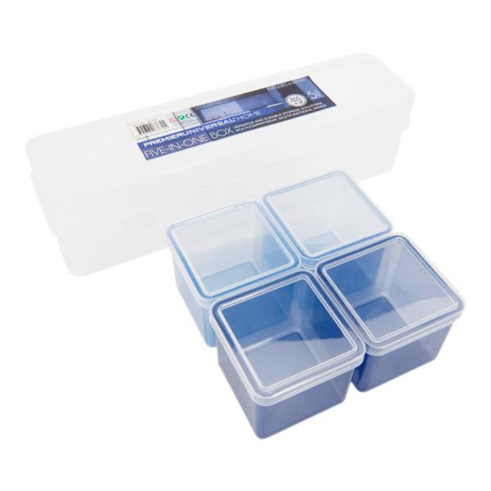 Premier Universal Home Five-in-one Box - 240x60x52mm-Art Storage & Carry Cases-Premier Universal|StationeryShop.co.uk