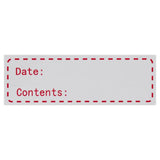 Premier Universal Home Storage Labels Red - 76Mmx25mm 200 pieces-Labels-Premier Universal|StationeryShop.co.uk