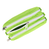 Premto 3 Pocket Pencil Case - Caterpillar Green-Pencil Cases-Premto|StationeryShop.co.uk