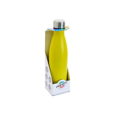 Premto 500ml Stainless Steel Water Bottle - Sunshine Yellow-Flasks & Thermos-Premto|StationeryShop.co.uk