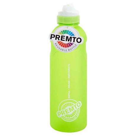 Premto 500ml Stealth Soft Touch Bottle - Caterpillar Green-Water Bottles-Premto|StationeryShop.co.uk