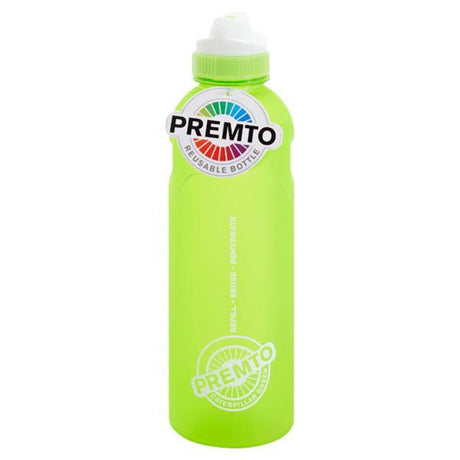 Premto 500ml Stealth Soft Touch Bottle - Caterpillar Green-Water Bottles-Premto|StationeryShop.co.uk