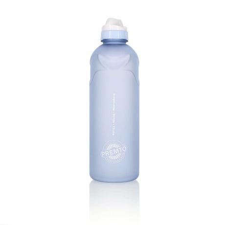 Premto 750ml Stealth Soft Touch Bottle - Pastel - Cornflower Blue-Water Bottles-Premto|StationeryShop.co.uk