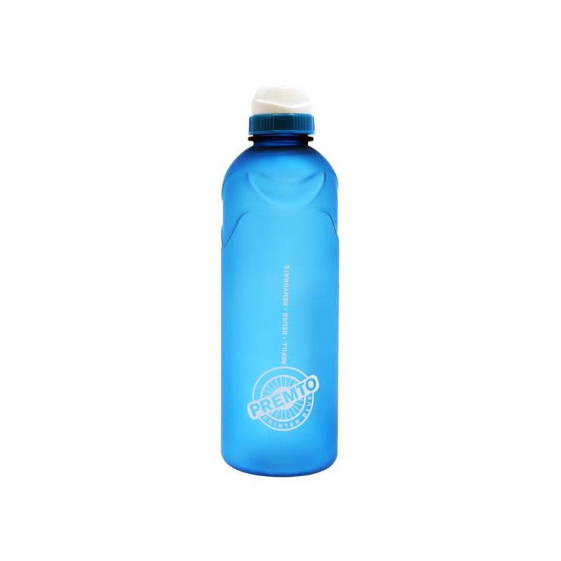 Premto 750ml Stealth Soft Touch Bottle - Printer Blue-Water Bottles-Premto|StationeryShop.co.uk