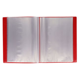 Premto A4 60 Pockets Display Book - Ketchup Red-Display Books-Premto|StationeryShop.co.uk