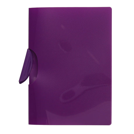 Premto A4 Presentation Folder with Swing Clip - Grape Juice-Report & Clip Files-Premto|StationeryShop.co.uk