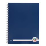 Premto A4 Wiro Notebook - 200 Pages - Admiral Blue-A4 Notebooks- Buy Online at Stationery Shop UK
