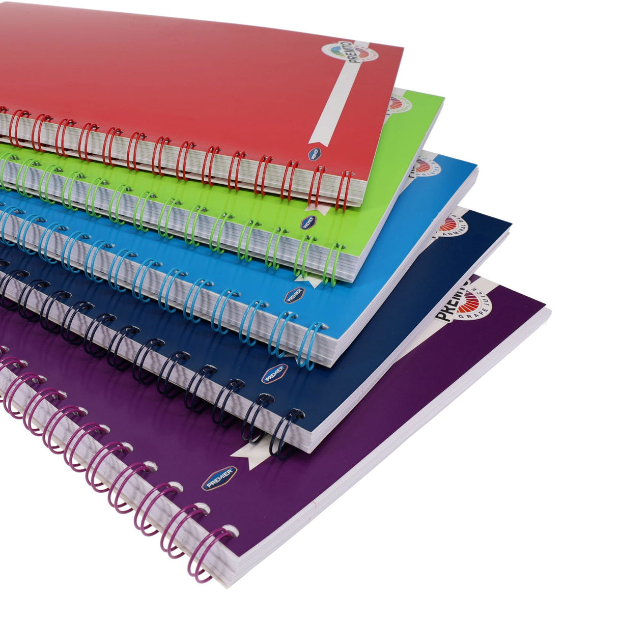 Premto A4 Wiro Notebook - 200 Pages - Caterpillar Green-A4 Notebooks- Buy Online at Stationery Shop UK