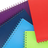 Premto A4 Wiro Notebook - 200 Pages - Printer Blue-A4 Notebooks- Buy Online at Stationery Shop UK