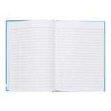 Premto A5 Hardover Notebook - 160 Pages - Printer Blue-A5 Notebooks-Premto|StationeryShop.co.uk