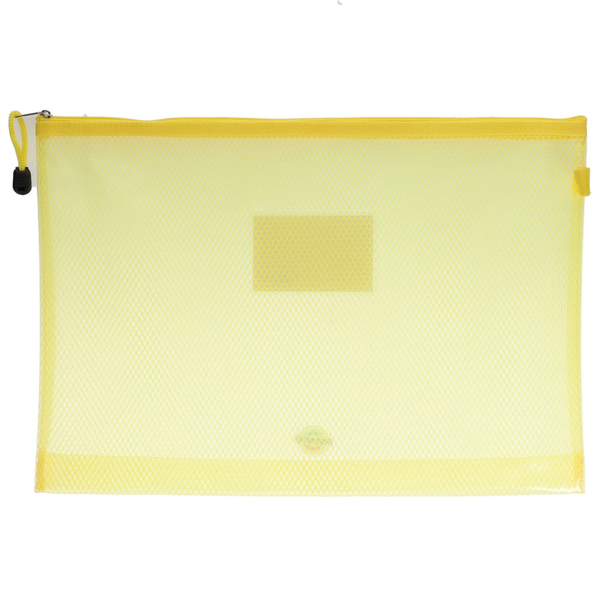 Premto B4+ Ultramesh Expanding Wallet with Zip - Sunshine Yellow-Mesh Wallet Bags-Premto|StationeryShop.co.uk