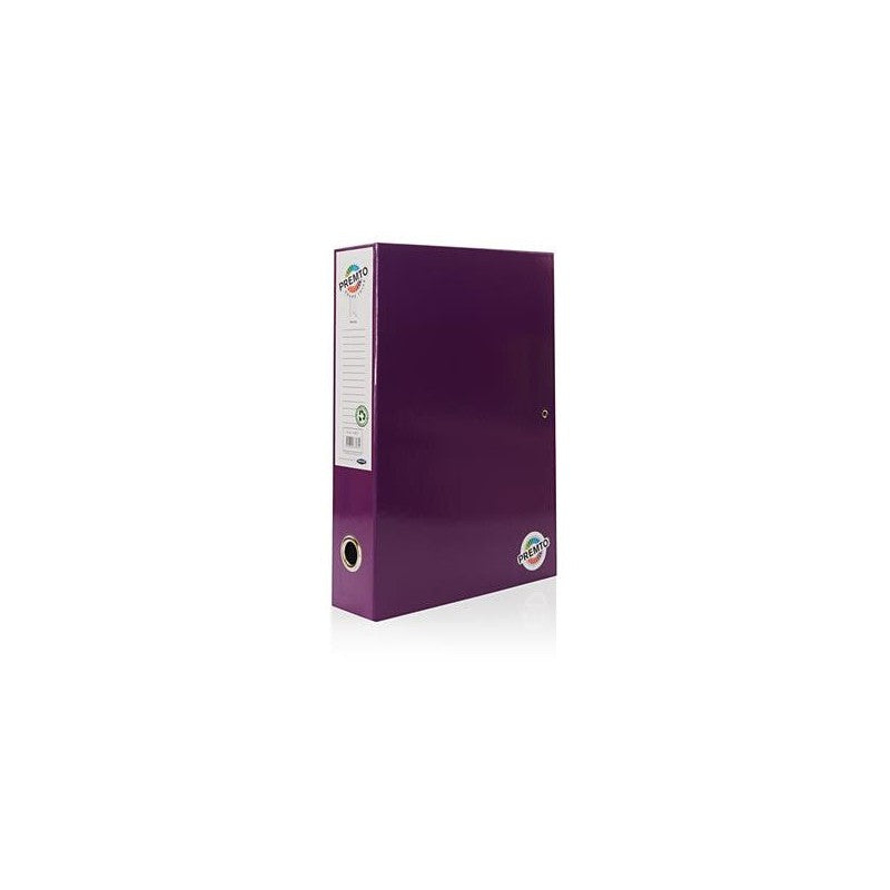 Premto Box File - Grape Juice Purple-File Boxes-Premto|StationeryShop.co.uk