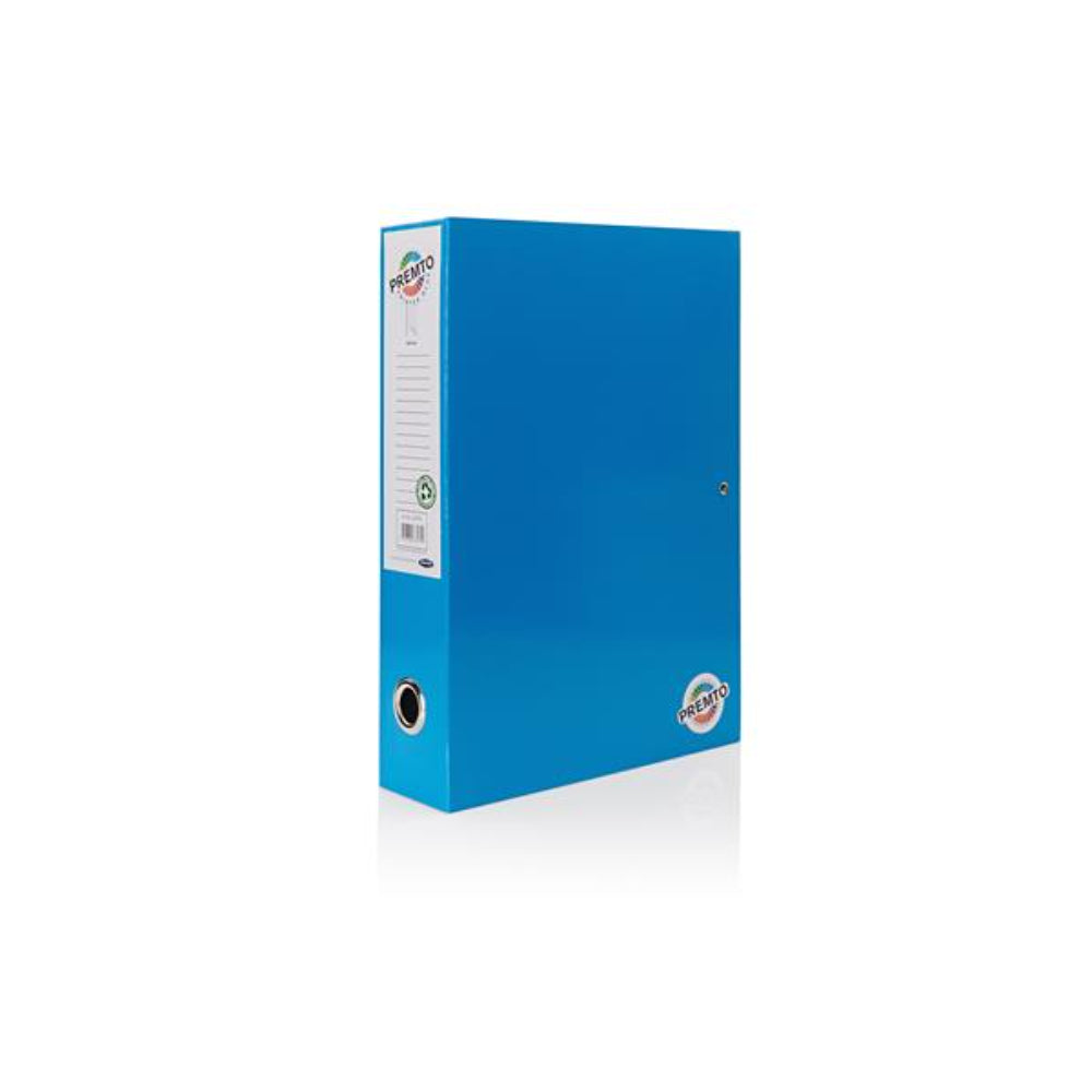 Premto Box File - Printer Blue-File Boxes-Premto|StationeryShop.co.uk