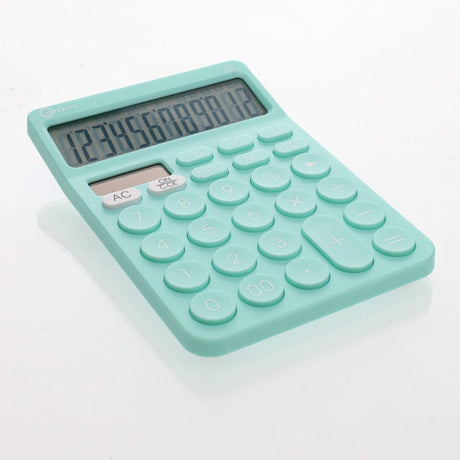 Premto Desktop Calculator Maths Essentials - Mint Magic-Calculators-Premto|StationeryShop.co.uk