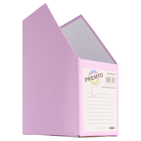 Premto Multipack | Pastel Heavy Duty Magazine Organiser - Pack of 3