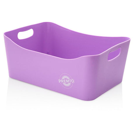 Premto Multipack | Pastel Large Storage Basket - 340x225x140mm - Pack of 4-Storage Boxes & Baskets-Premto|StationeryShop.co.uk