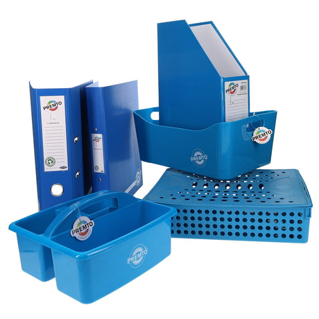 Premto Multipack | Storage Solutions Printer Blue - Pack of 6-File Boxes-Premto|StationeryShop.co.uk