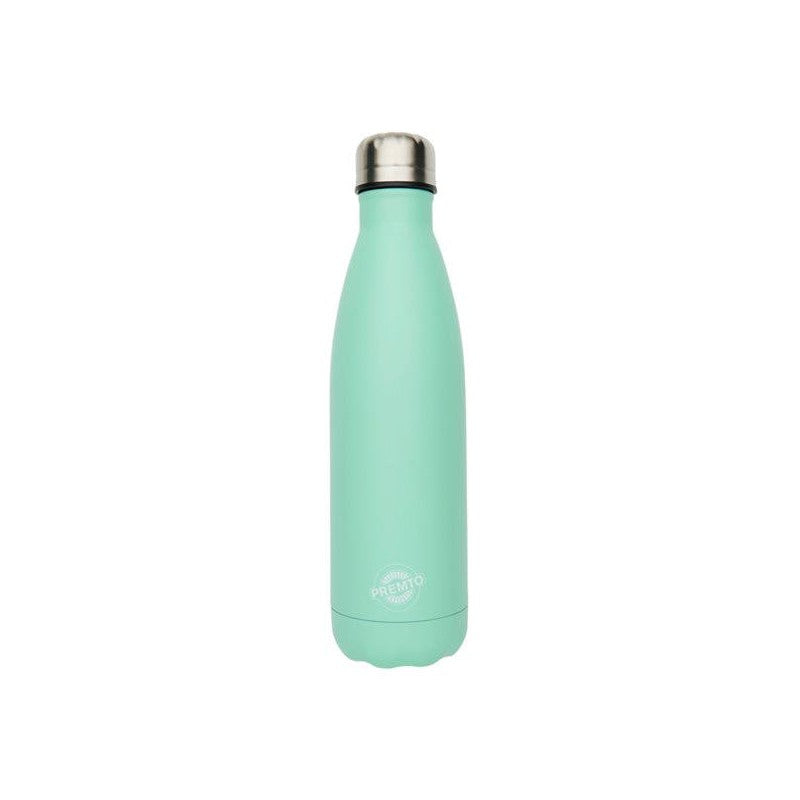 Premto Pastel 500ml Stainless Steel Water Bottle - Mint Magic Green-Flasks & Thermos-Premto|StationeryShop.co.uk