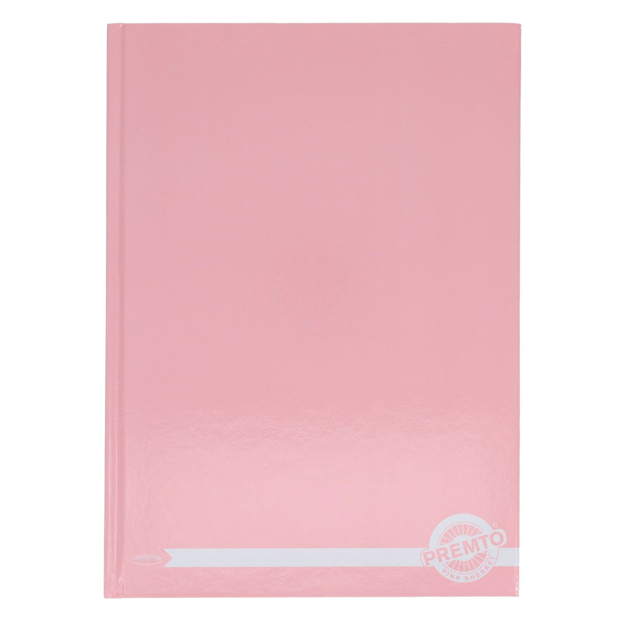 Premto Pastel A4 Hardcover Notebook - 160 Pages - Pink Sherbet-A4 Notebooks-Premto|StationeryShop.co.uk