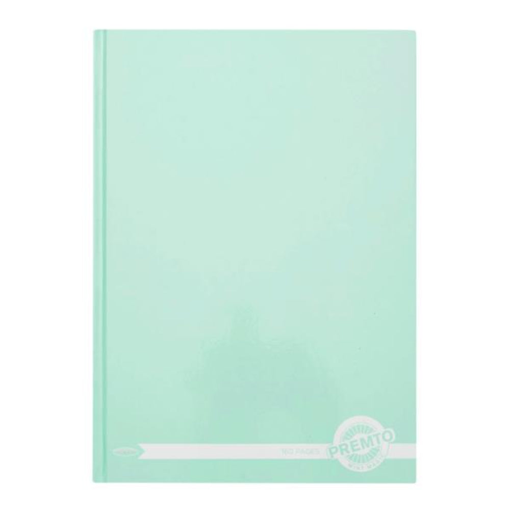 Premto Pastel A5 Hardcover Notebook - 160 Pages - Mint Magic-A5 Notebooks-Premto|StationeryShop.co.uk