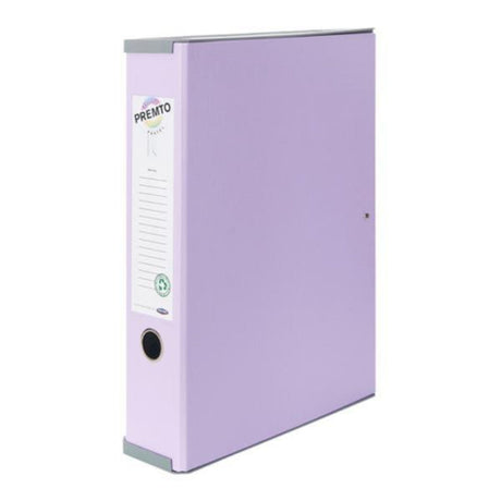 Premto Pastel Box File - Wild Orchid Purple-File Boxes-Premto|StationeryShop.co.uk